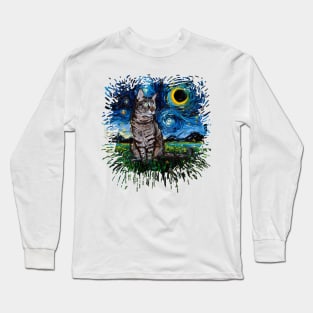 Tabby Night Long Sleeve T-Shirt